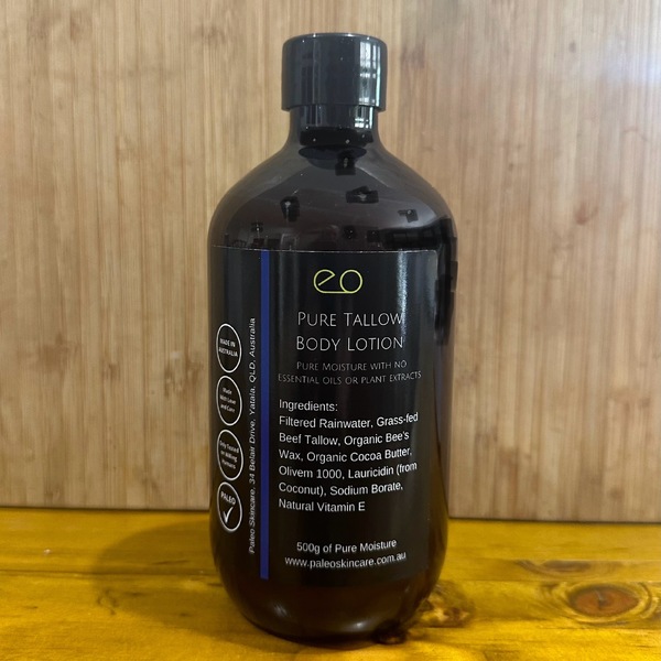 Pure Tallow Body Lotion 1 Litre
