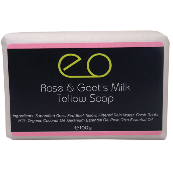 Rose & Goat's Milk Tallow Soap