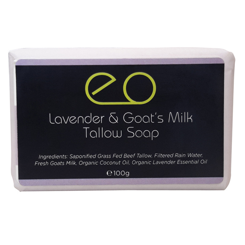 Lavender & Goats Milk Tallow Soap