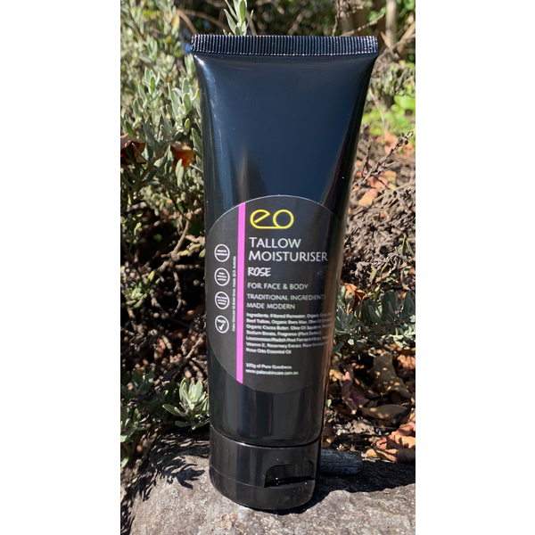 Tallow Moisturiser - Rose Tube