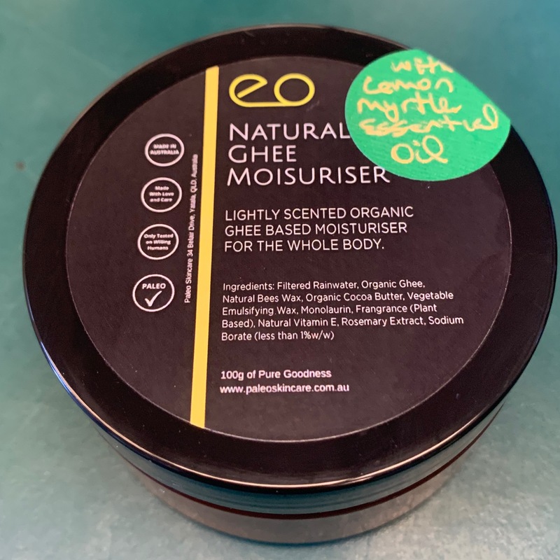 Natural Ghee Moisturiser with Lemon Myrtle 100g