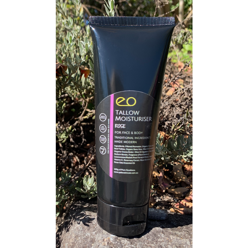 Tallow Moisturiser - Rose Tube